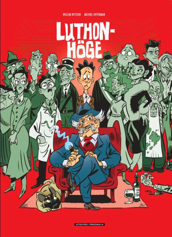 Luthon-Höge – Willem Ritstier – boek cover