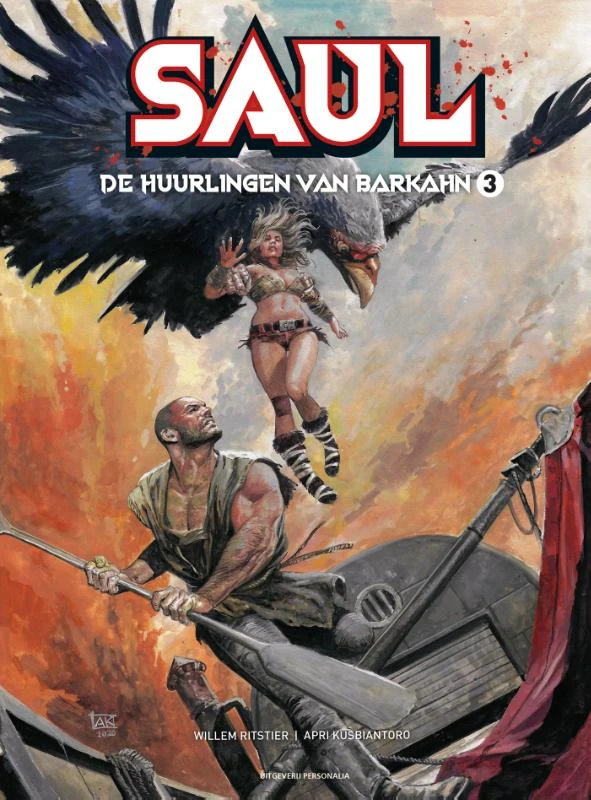 De huurlingen van Barkahn – Willem Ritstier – boek cover