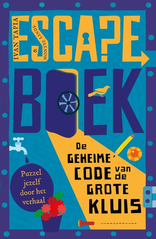 Escape boek ¿ De geheime code van de Grote Kluis – Ivan Tapia – boek cover
