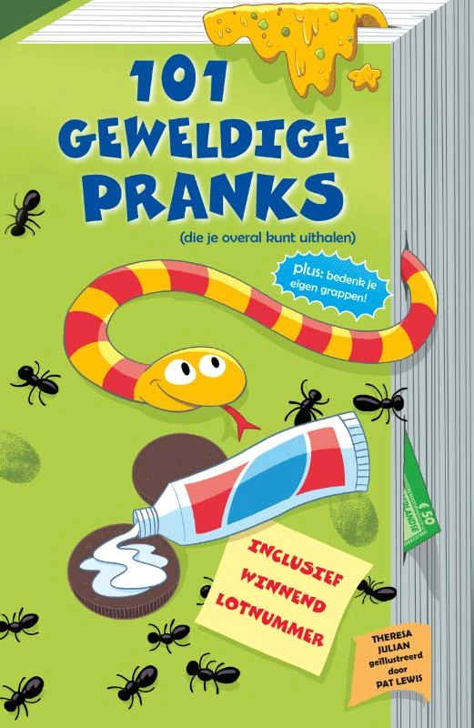 101 geweldige pranks (die je overal kunt uithalen) – Theresa Julian – boek cover