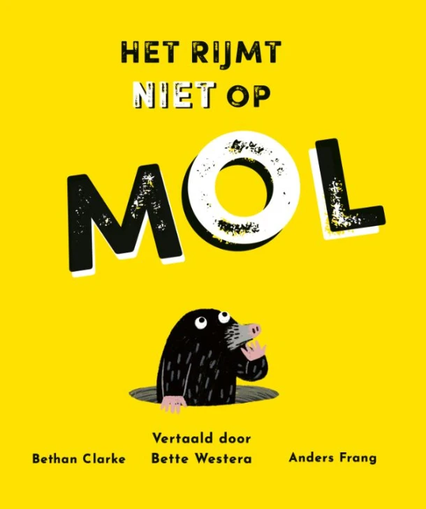 Het rijmt niet op mol – Bethan Clarke – boek cover