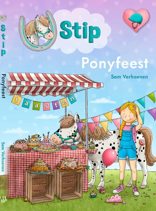 Ponyfeest – Sam Verhoeven – boek cover