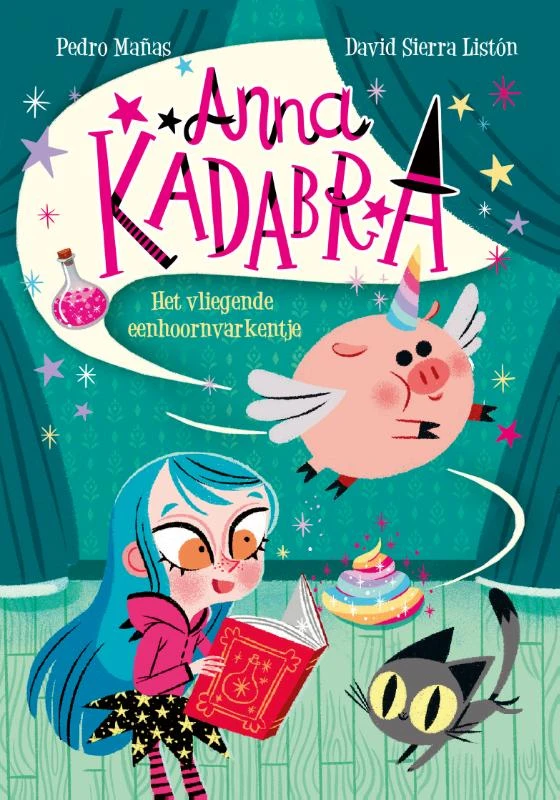 Het vliegende eenhoornvarkentje – Pedro Mañas – boek cover