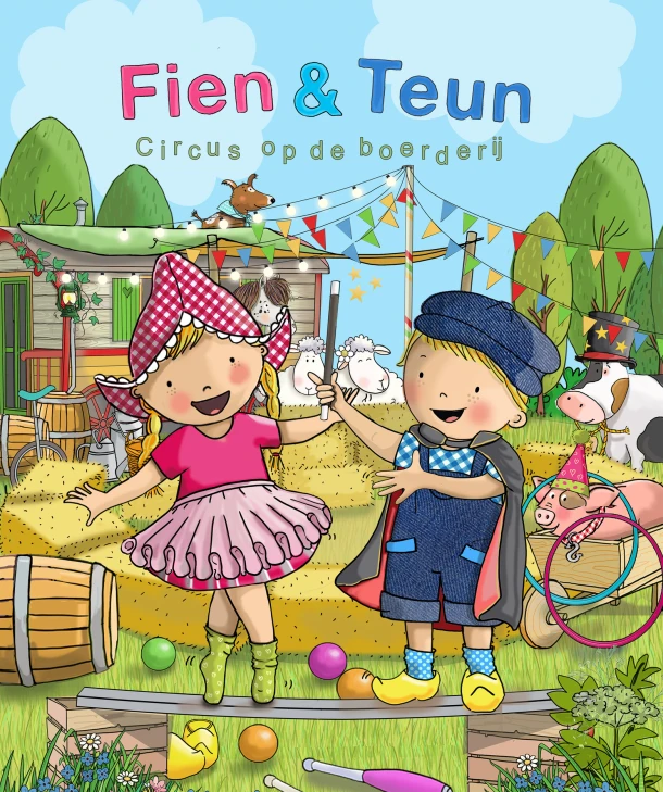 Circus op de boerderij – van Hoorne – boek cover