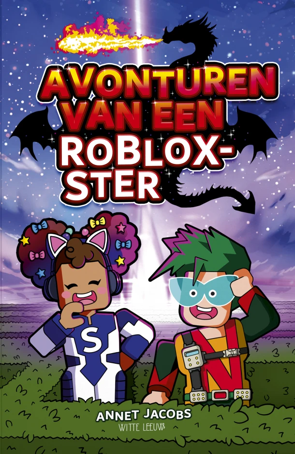 Avonturen van een Roblox-ster – Annet Jacobs – boek cover