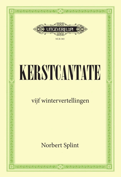 Kerstcantate – Norbert Splint – boek cover