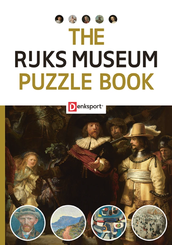 Denksport - The Rijksmuseum Puzzle book (English) – Denksport – boek cover