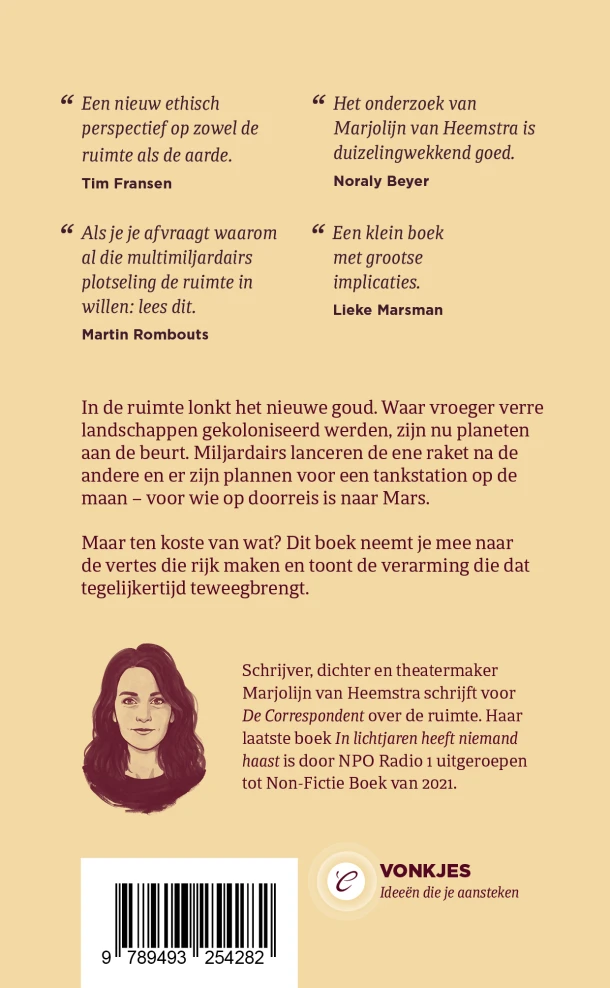 Wat is ruimte waard (set van 10) – Marjolijn van Heemstra – boek cover