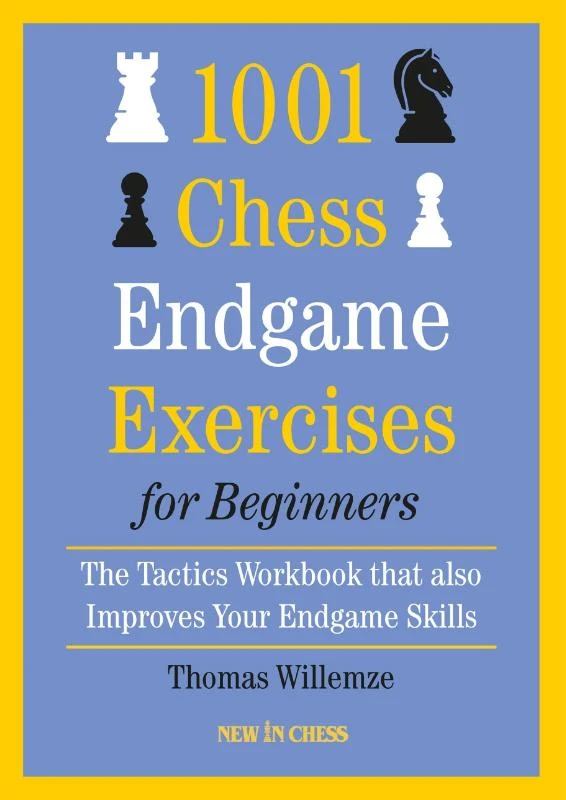 1001 Chess Endgame Exercises for Beginners – Thomas Willemze – boek cover