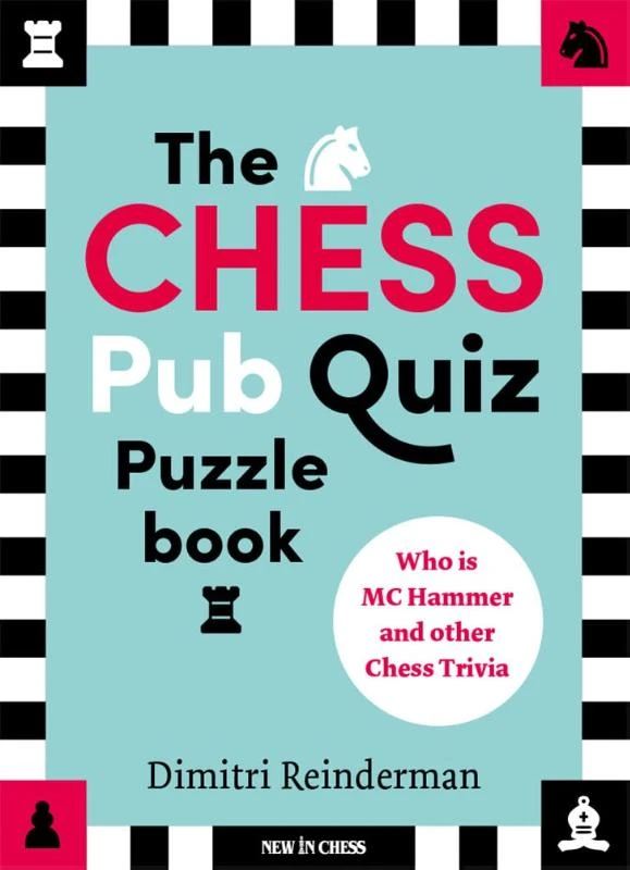 The Chess Pub Quiz Puzzle Book – Dimitri Reinderman – boek cover