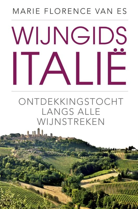 Wijngids Italië – Marie Florence van Es – boek cover