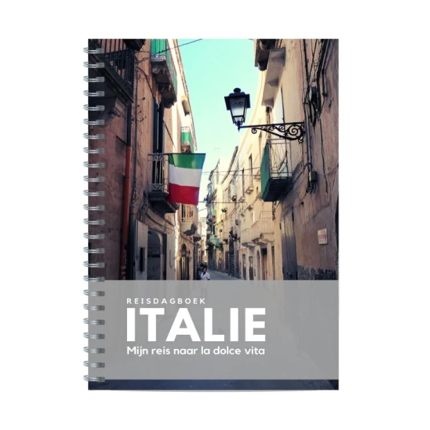 Reisdagboek Italië – Anika Redhed – boek cover