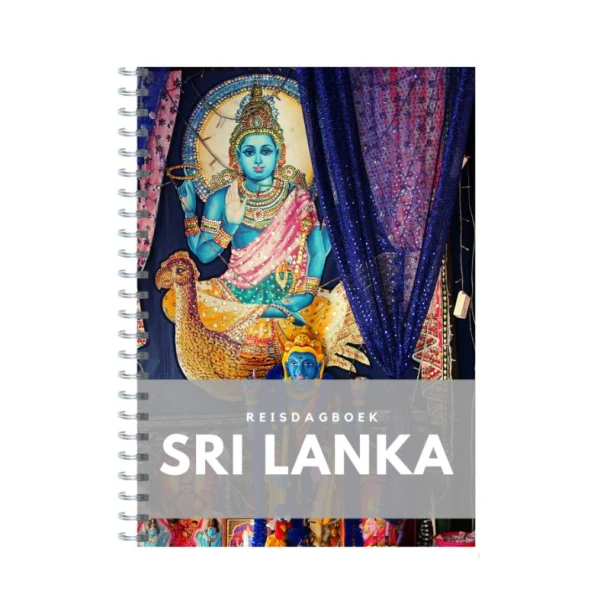 Reisdagboek Sri Lanka – Anika Redhed – boek cover