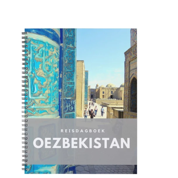 Reisdagboek Oezbekistan – Anika Redhed – boek cover