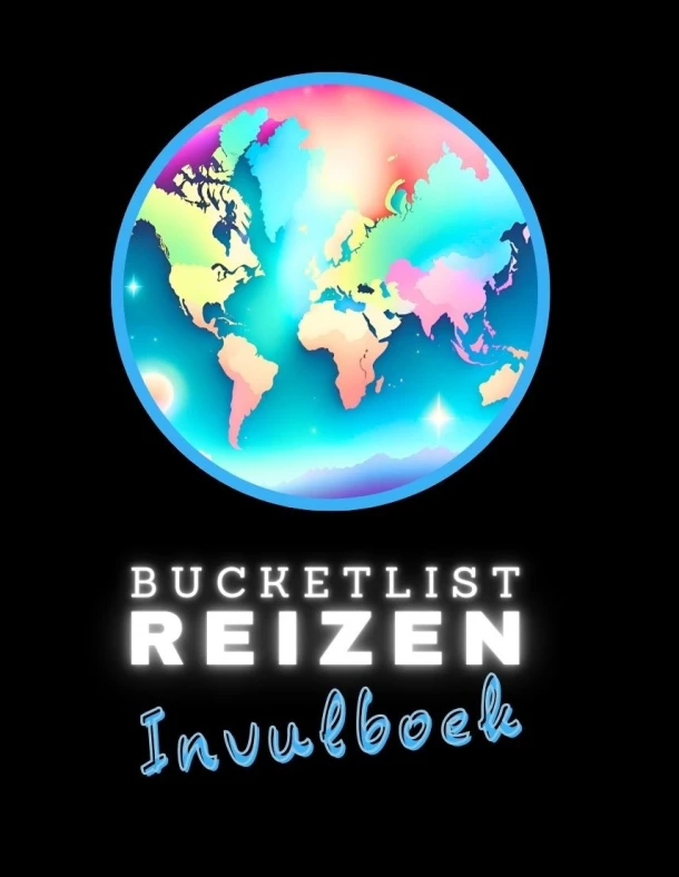Bucketlist reizen invulboek – Anika Redhed – boek cover