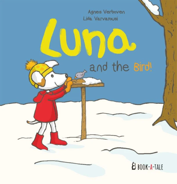 Luna and the bird! – Agnes Verboven – boek cover