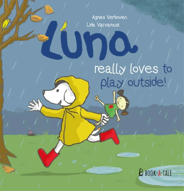 Lunareally loves to play outside! – Agnes Verboven – boek cover