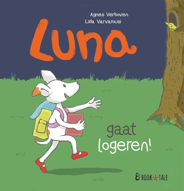 Luna gaat logeren! – Agnes Verboven – boek cover