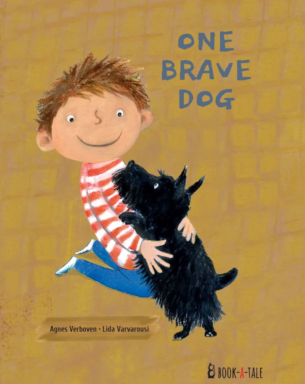 One brave dog – Agnes Verboven – boek cover