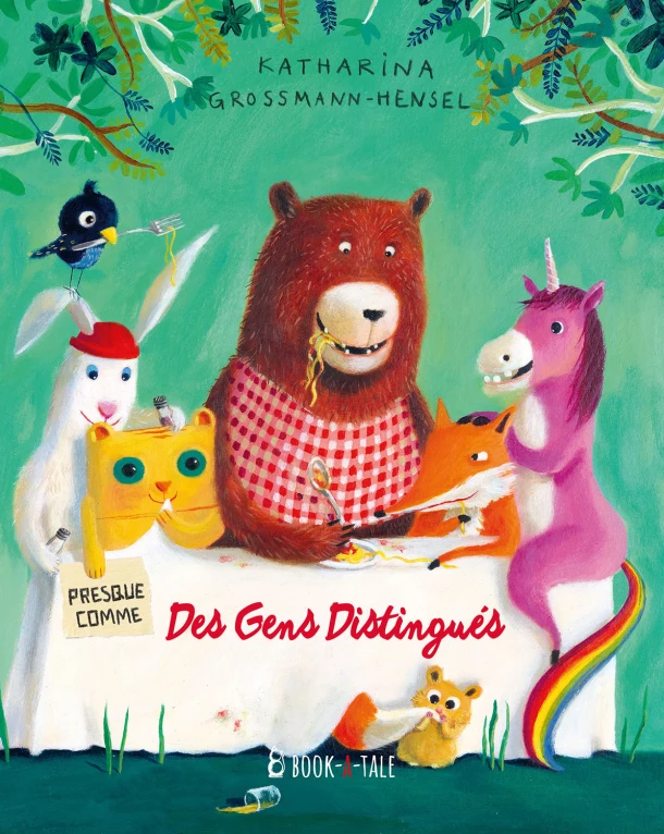 Presque comme des gens distingués – Katharina Grossman-Hensel – boek cover