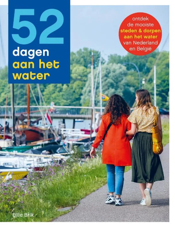52 dagen wandelen langs het water – Ellie Brik – boek cover