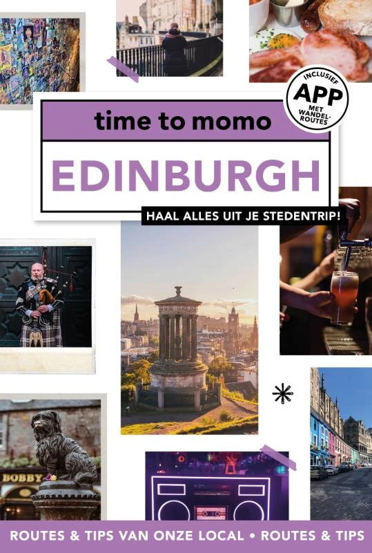 time to momo ttm Edingburgh – Marijke Cortenbach – boek cover