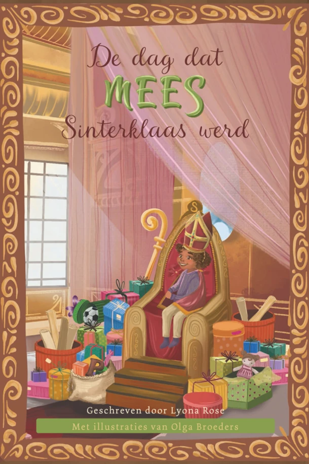 De dag dat Mees Sinterklaas werd – Lyona Rose – boek cover