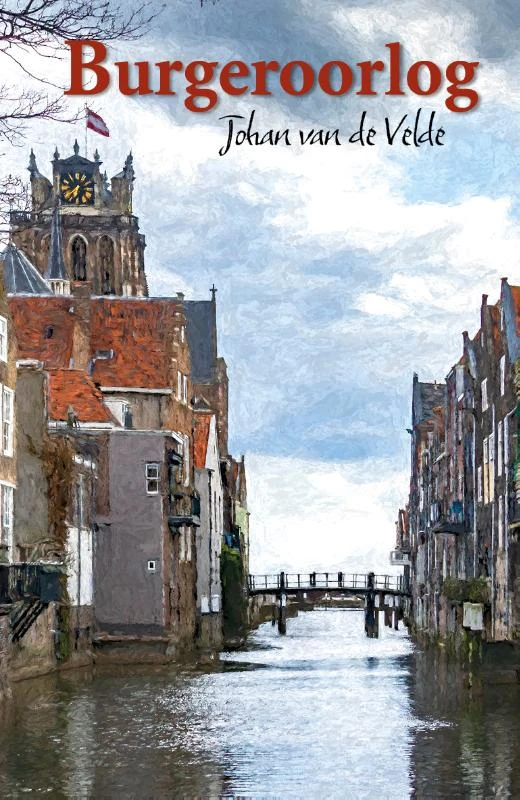 Burgeroorlog – Johan Van de Velde – boek cover