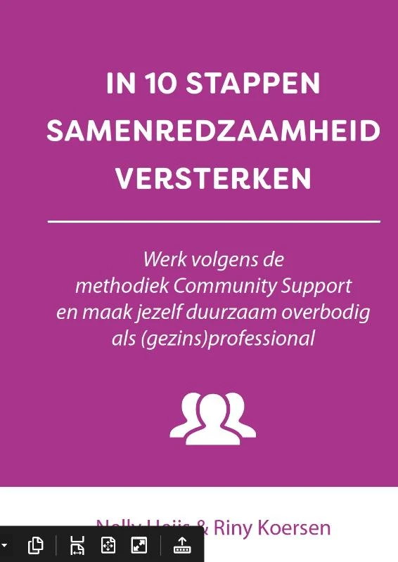 IN 10 STAPPEN SAMENREDZAAMHEID VERSTERKEN – Nelly Heijs – boek cover