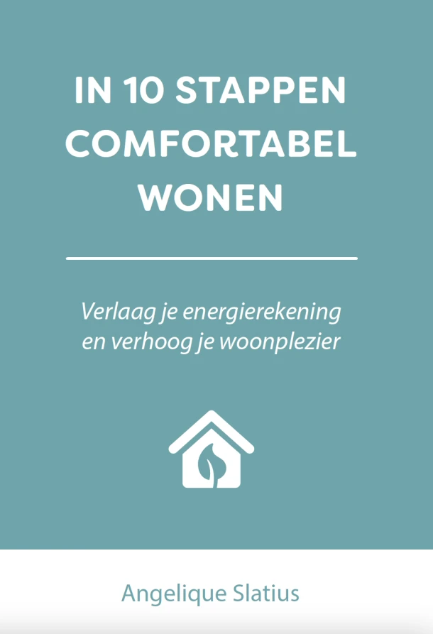 In 10 stappen comfortabel wonen – Angelique Slatius – boek cover