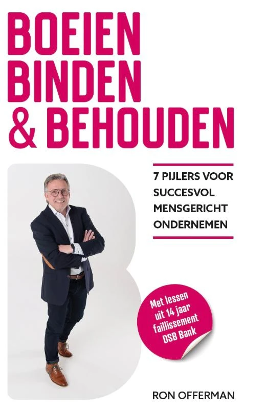BOEIEN, BINDEN & BEHOUDEN – Ron Offerman – boek cover