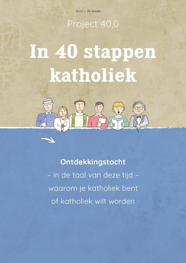 In 40 stappen katholiek – Nellie Hamersma-Sluis – boek cover