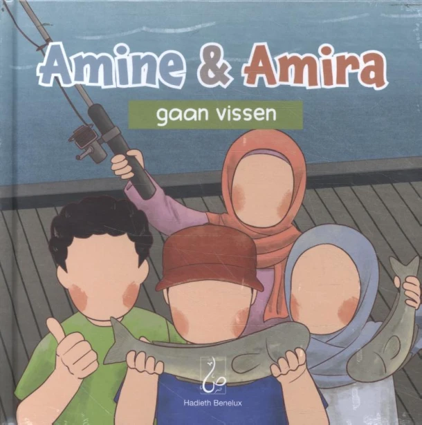 Amine en Amira gaan vissen – Bint Mohammed – boek cover