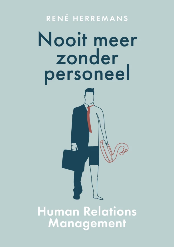 Nooit meer zonder personeel – René Herremans – boek cover