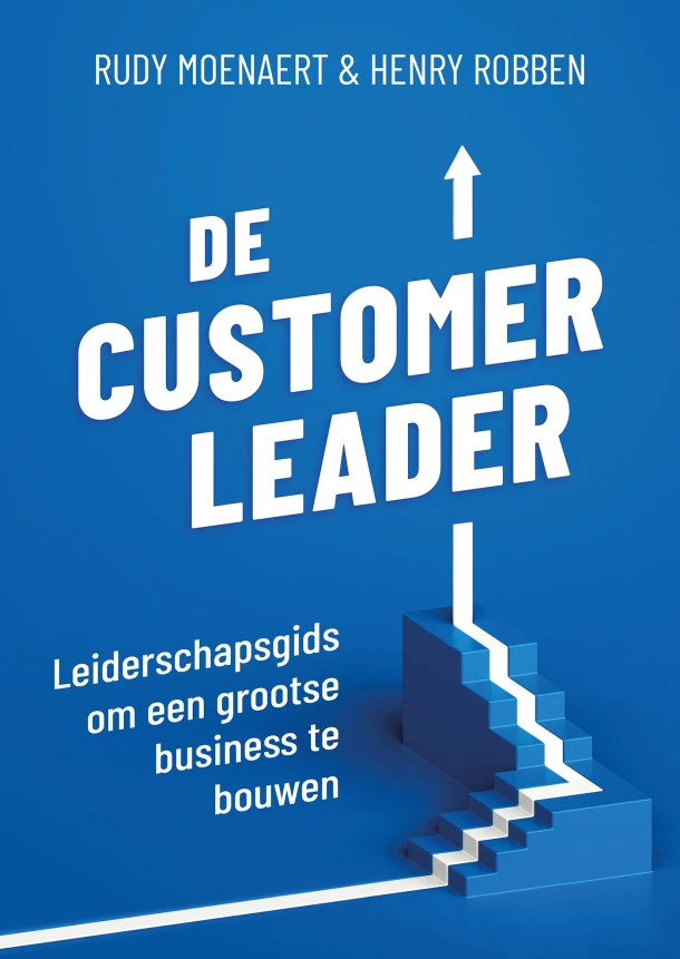 De Customer Leader – Rudy Moenaert – boek cover