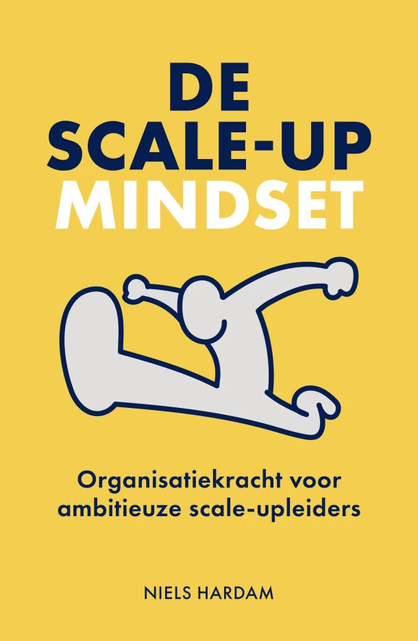 De scale-up mindset – Niels Hardam – boek cover