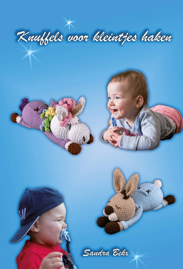 Knuffels voor kleintjes haken – Sandra Bekx – boek cover