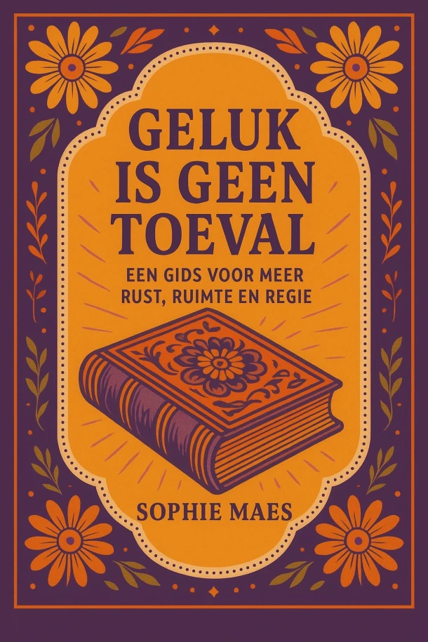 Geluk is geen toeval – Sophie Maes – boek cover