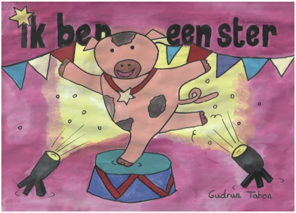 Ik ben een ster – Gudrun Tahon – boek cover
