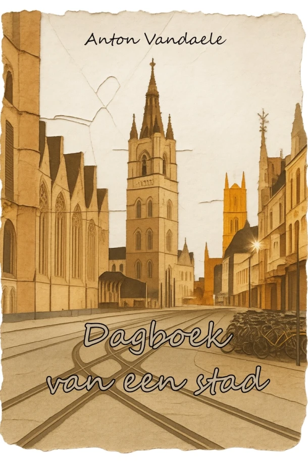 Dagboek van een stad – Anton Vandaele – boek cover