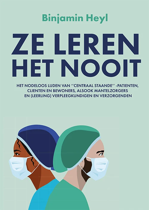 Ze leren het nooit – Binjamin Heyl – boek cover