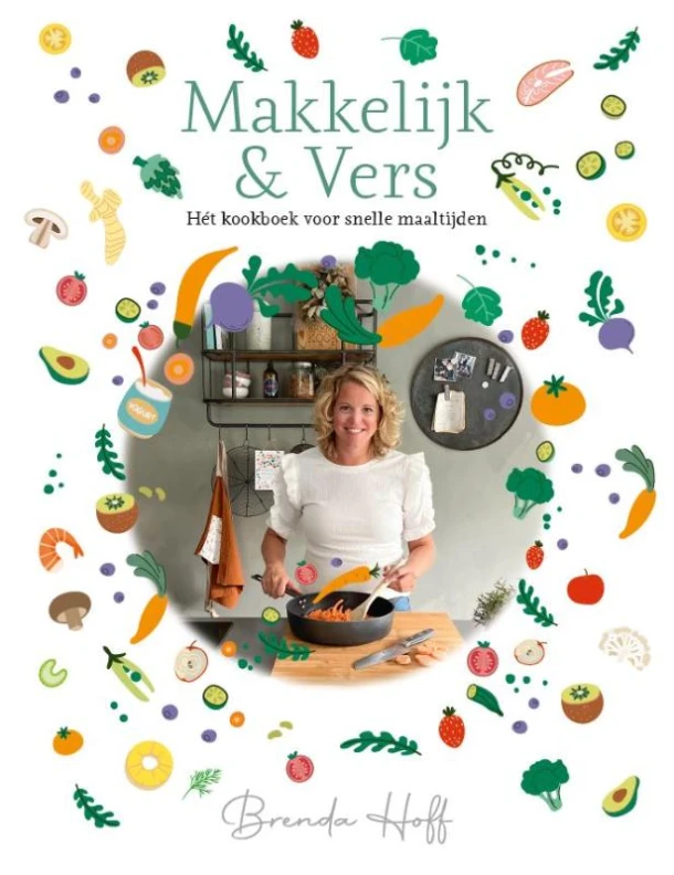 Makkelijk & Vers – Brenda Hoff – boek cover