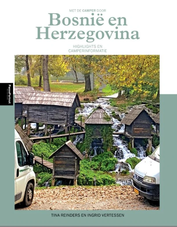 Met de camper door Bosnië en Herzegovina – Tina Reinders – boek cover