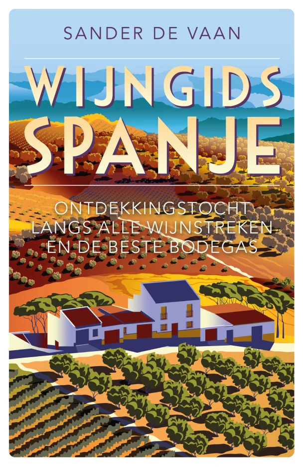Wijngids Spanje – Sander de Vaan – boek cover