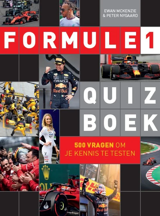 Formule 1 Quiz boek – boek cover