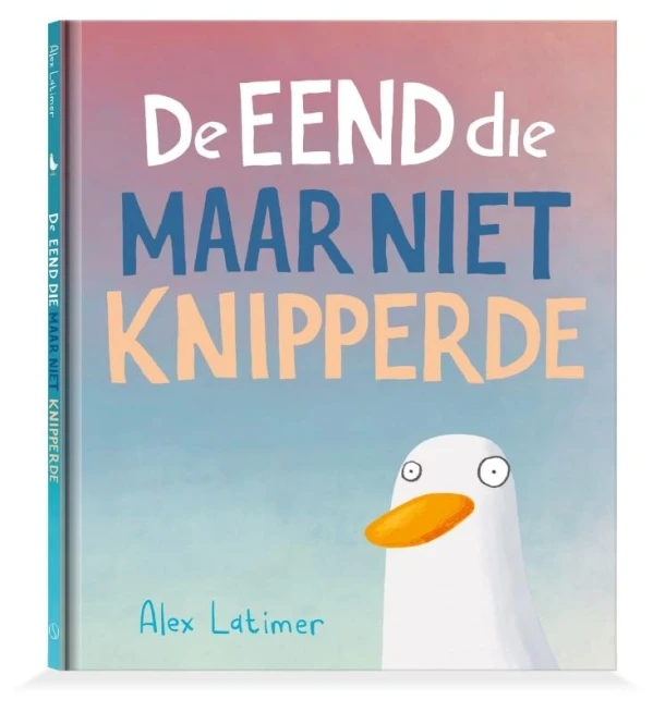 De eend die maar niet knipperde – Alex Latimer – boek cover