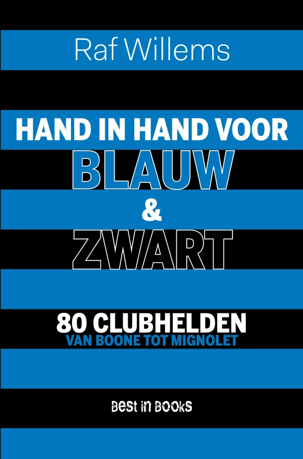 Hand in hand voor Blauw & Zwart – Raf Willems – boek cover