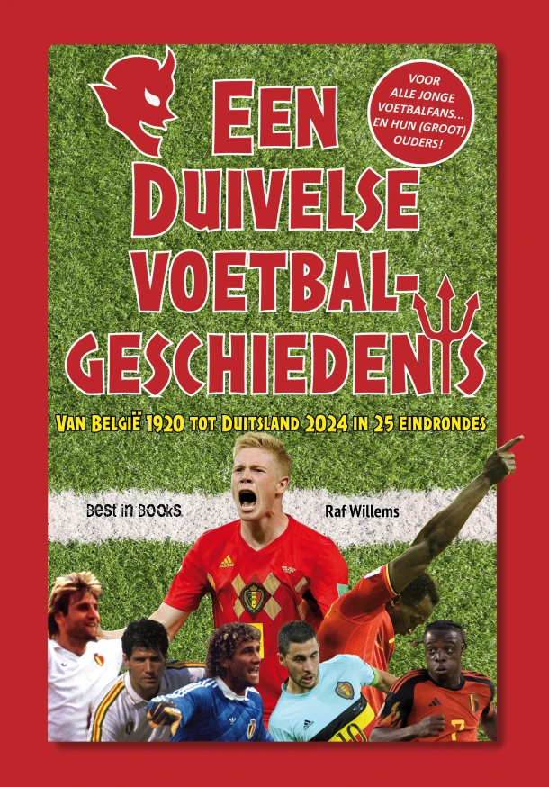 Een duivelse voetbalgeschiedenis – Raf Willems – boek cover