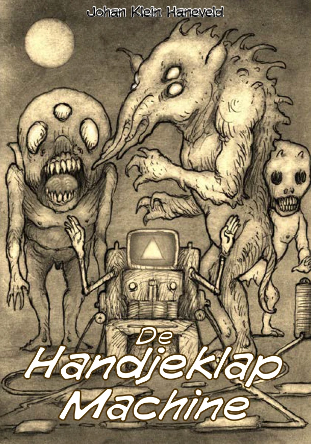 De handjeklapmachine – Johan Klein Haneveld – boek cover