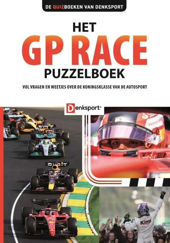 Het GP Race Puzzelboek – Denksport – boek cover